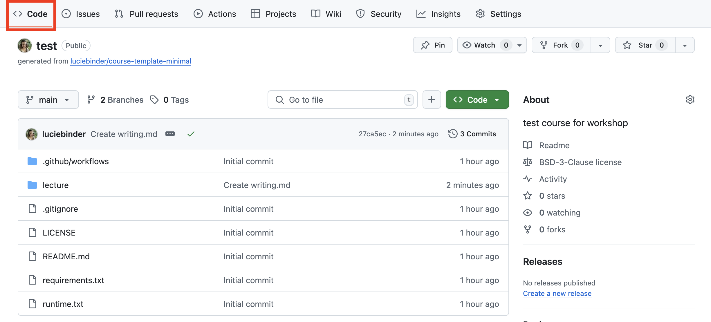 Image of the file structure.